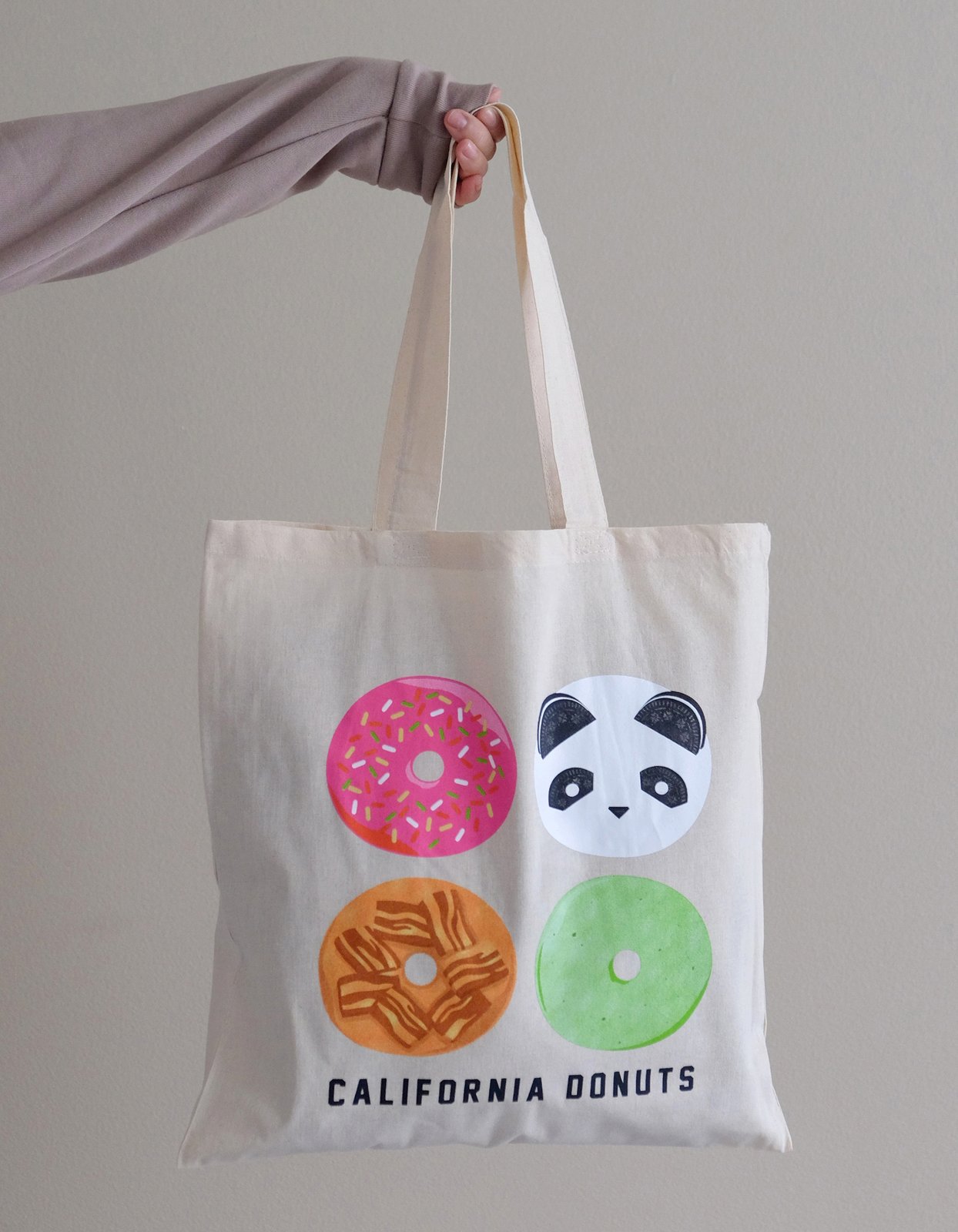 CA Donuts Tote Bag | California Donuts